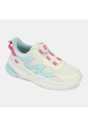 Tenis Junior Para Niña Bubblegummers Blanco Tarian Dynamic 30-33