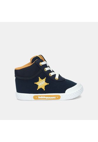 Tenis Bebé Para Niño Bubblegummers Negro-Miel Salmon Bubblegummers