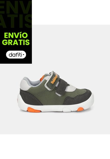 Tenis Para Niño Bubblegummers Verde Angel Donald Prewalker Boys 0 +
