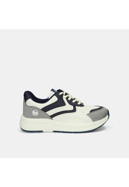 Tenis Infantil Para Niño Bubblegummers Blanco Sumir