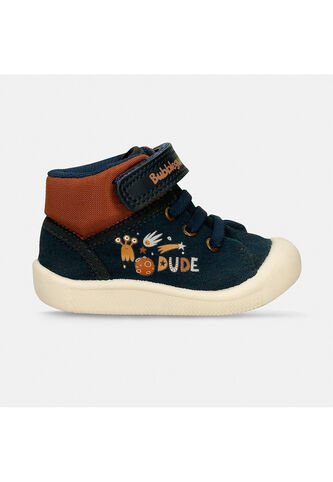 Tenis Bebé Para Niño Bubblegummers Negro-Miel Salmon Bubblegummers