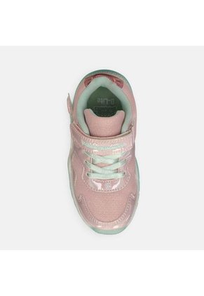 Tenis Con Luces Infantil Para Niña Bubblegummers Multicolor Tuna Alpha Light 22-25