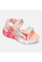 Sandalias Con Luces Infantil Para Niña Bubblegummers Fucsia Ursula Drum 22-25 de Bubblegummers