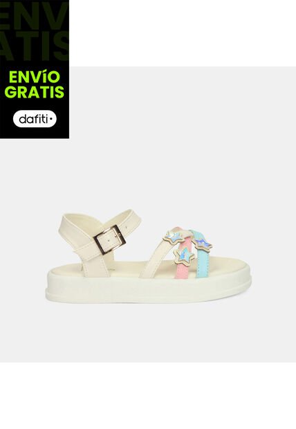 Sandalias Con Luces Infantil Para Niña Bubblegummers Fucsia Ursula Drum 22-25