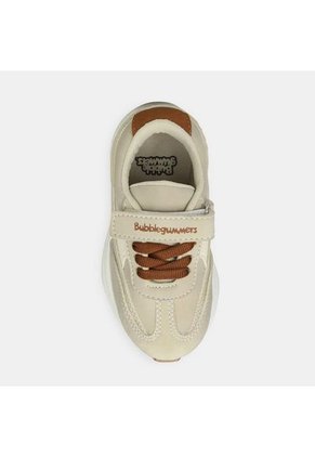 Tenis Infantil Para Niño Bubblegummers Beige Tutor Thomas 22-25