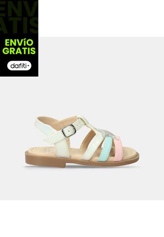 Sandalias Con Luces Infantil Para Niña Bubblegummers Fucsia Ursula Drum 22-25 Bubblegummers