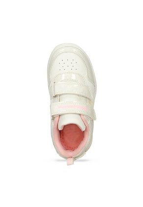 Tenis Con Luces Infantil Para Niña Bubblegummers Blanco Ultramar 22-25