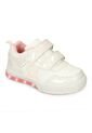 Tenis Con Luces Infantil Para Niña Bubblegummers Blanco Ultramar 22-25 de Bubblegummers