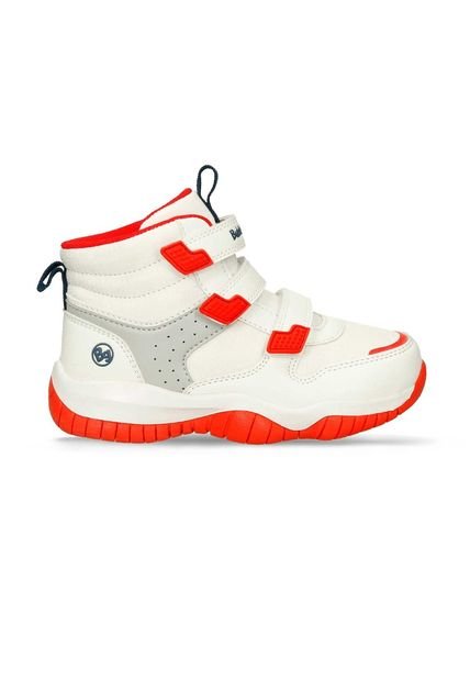 Botas Blanco-Rojo Bubblegummers Qaciuss Niño