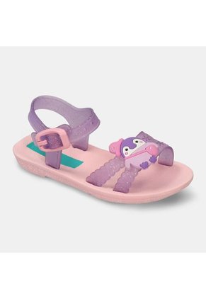 Sandalia  Infantil Para Niña Bubblegummers Lila Treza Paulina 22-25