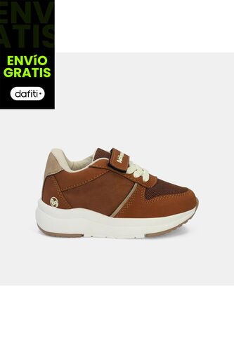 Tenis Infantil Para Niño Bubblegummers Blanco Sumir Bubblegummers