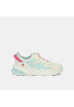 Tenis Infantil Para Niña Bubblegummers Multicolor Tazita Dynamic 26-29