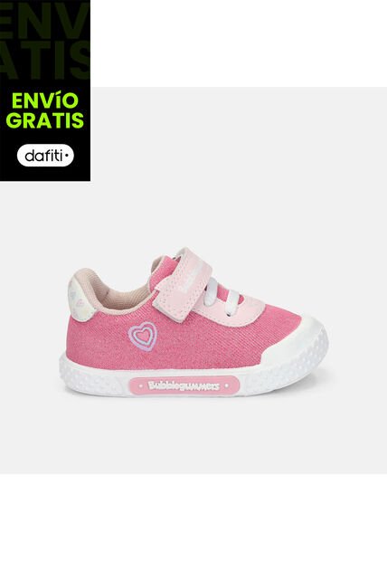 Tenis Para Niña Bubblegummers Fucsia Unica