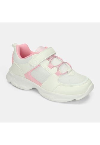 Tenis Junior Para Niña Bubblegummers Blanco Tormenta Bolt 30-33 Bubblegummers