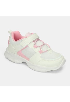 Tenis Junior Para Niña Bubblegummers Blanco Tormenta Bolt 30-33