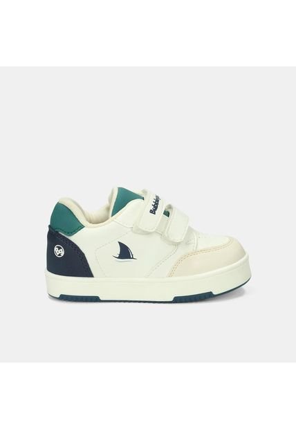 Tenis Infantil Para Niño Bubblegummers Blanco Tagendu Court Bg 26-29