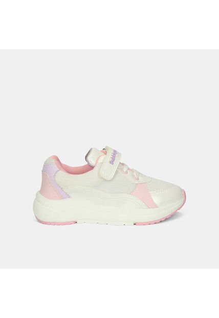Tenis Infantil Para Niña Bubblegummers Blanco Tutu 22-25