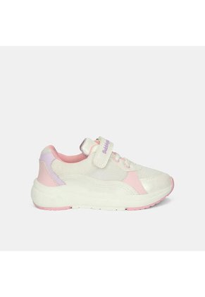 Tenis Infantil Para Niña Bubblegummers Blanco Tutu 22-25