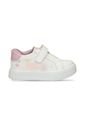 Tenis Casuales Blanco-Lila Bubblegummers Rima Niña de Bubblegummers