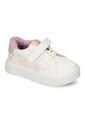 Tenis Casuales Blanco-Lila Bubblegummers Rima Niña de Bubblegummers