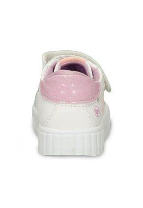 Tenis Casuales Blanco-Lila Bubblegummers Rima Niña