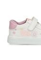 Tenis Casuales Blanco-Lila Bubblegummers Rima Niña de Bubblegummers