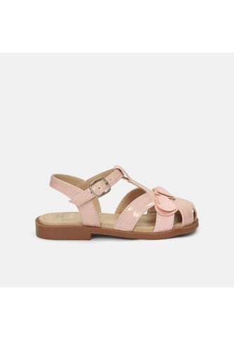 Sandalias Infantil Para Niña Bubblegummers Fucsia 22-25 Bubblegummers