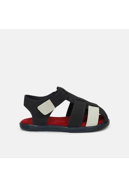 Sandalia Bebé Para Niño Bubblegummers Negro