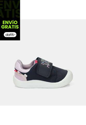 Tenis Bebé Para Niña Bubblegummers Azul Toluca 15-21 Bubblegummers