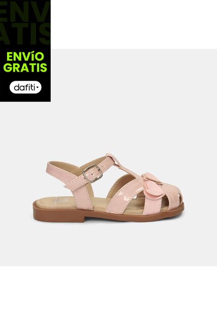 Sandalias Infantil Para Niña Bubblegummers Fucsia 22-25