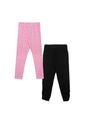 Leggins Rosado-Negro Bubblegummers Dafi Niña de Bubblegummers