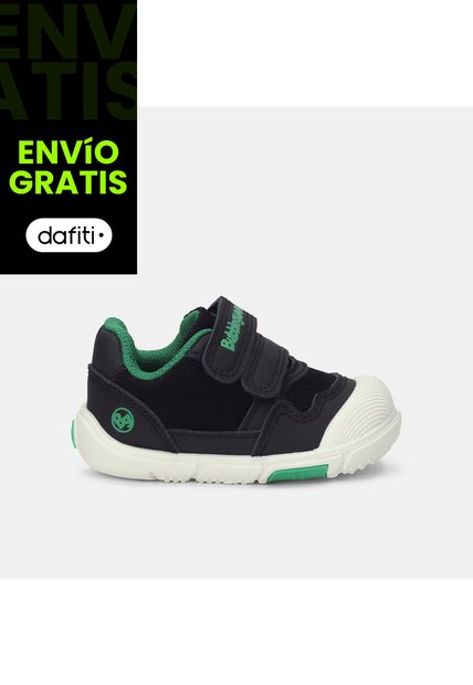Tenis Para Niño Bubblegummers Negro Echo