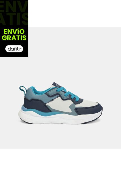 Tenis Infantil Para Niño Bubblegummers Multicolor Tulio Brawley 26-29