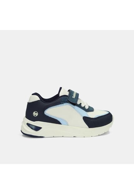 Tenis Infantil Para Niño Bubblegummers Multicolor Theon Jogging Bg 26-29