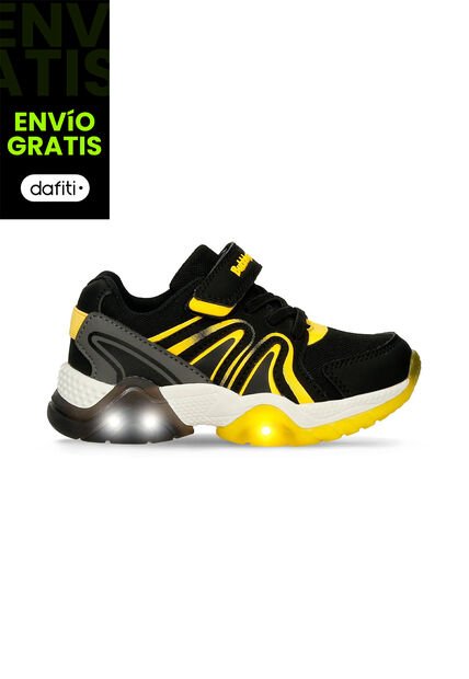 Tenis Con Luces Infantil Para Niño Bubblegummers Sampier