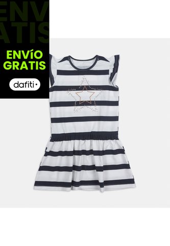 Vestido Para Niña Bubblegummers Multicolor Odalys Bubblegummers