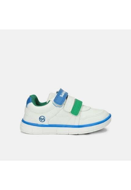 Tenis Junior Para Niño Bubblegummers Blanco Trazo