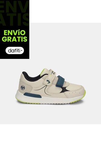 Tenis Para Niño Bubblegummers Gris Bubblegummers