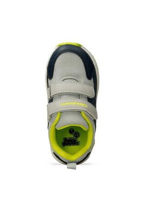 Tenis Casuales Gris-Azul Bubblegummers Pliguet Niño