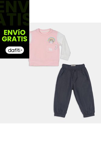 Conjunto Para Niña Bubblegummers Morado Orbita Bubblegummers