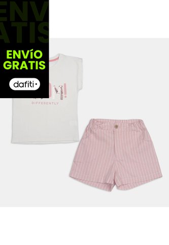 Conjunto Para Niña Bubblegummers Multicolor Oveja Bubblegummers