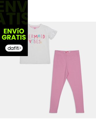 Conjunto Para Niña Bubblegummers Multicolor Neta Bubblegummers