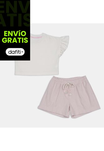 Conjunto Para Niña Bubblegummers Multicolor Onda Bubblegummers