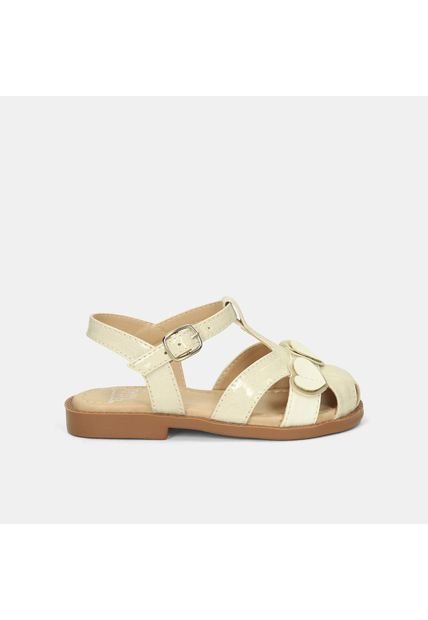 Sandalias Infantil Para Niña Bubblegummers Blanco 22-25