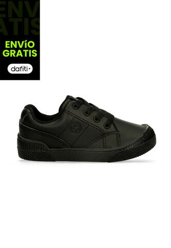 Tenis Escolares Para Niños Bubblegummers Negro Kristiano Bubblegummers