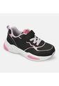 Tenis Infantil Para Niña Bubblegummers Negro Toronja Austin 26-29 de Bubblegummers