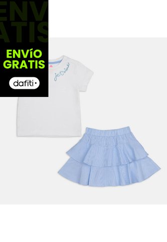 Conjunto  Para Niña  Multicolor Ofelia Bubblegummers