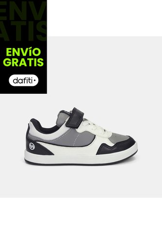 Tenis Infantil Para Niño Bubblegummers Blanco Sumir Bubblegummers