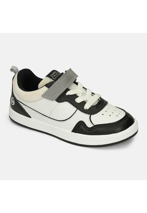 Tenis Escolar Infantil Para Niños Bubblegummers Negro Jalapeño