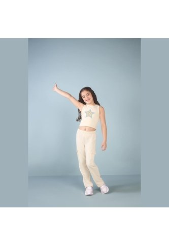 Conjunto Para Niña Bubblegummers Beige Bubblegummers